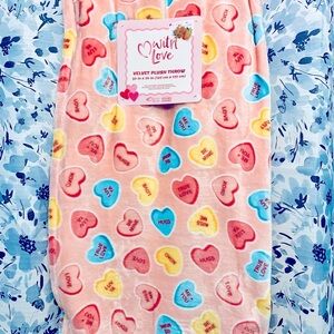Candy Hearts Blanket
